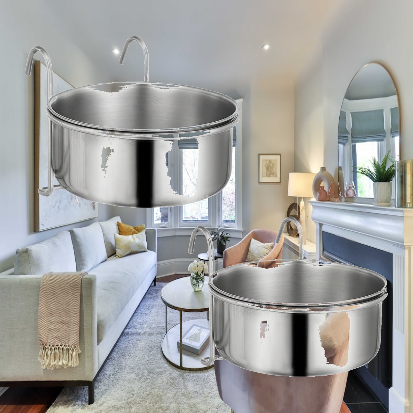 Industrial Bowl for Pets 2 Pie - Pet Feeders 评论和价格