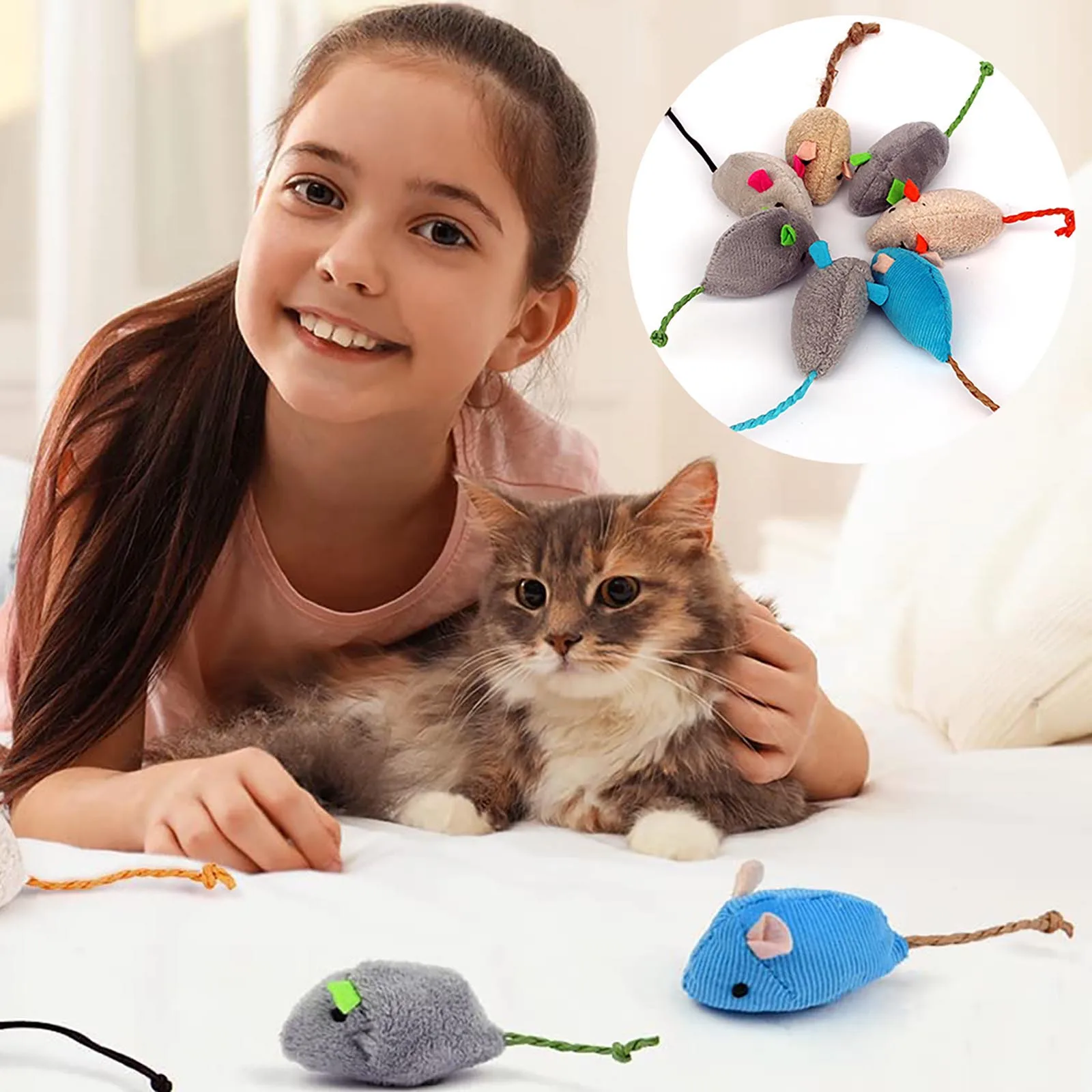 Portable Soft Interactive Plus - Catnip Interactive Plush Mouse 评论和价格