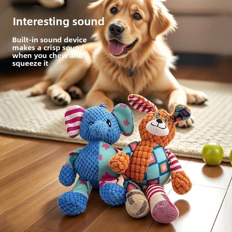 1 Piece Interactive Squeaky Pl - Indestructible Dog Chew Toy 评论和价格