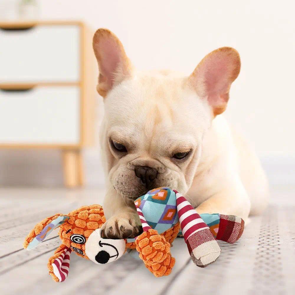 1 Piece Interactive Squeaky Pl - Indestructible Dog Chew Toy 评论和价格