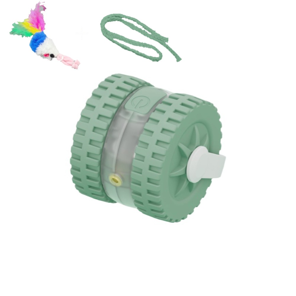 With Mouse Tail Infrared Laser - Automatic Moving Dog Ball 评论和价格