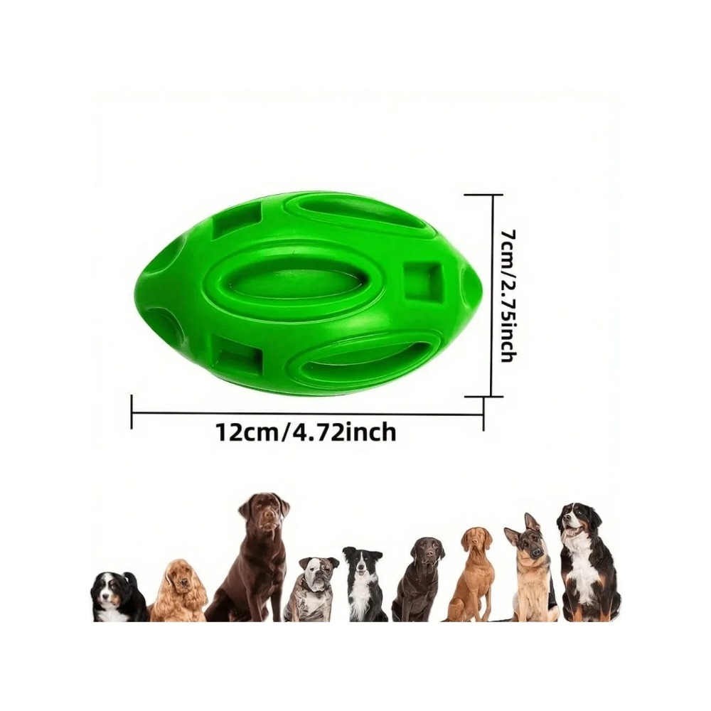 1pcs Indestructible Squeaky Ru - Indestructible Dog Chew Toy 评论和价格