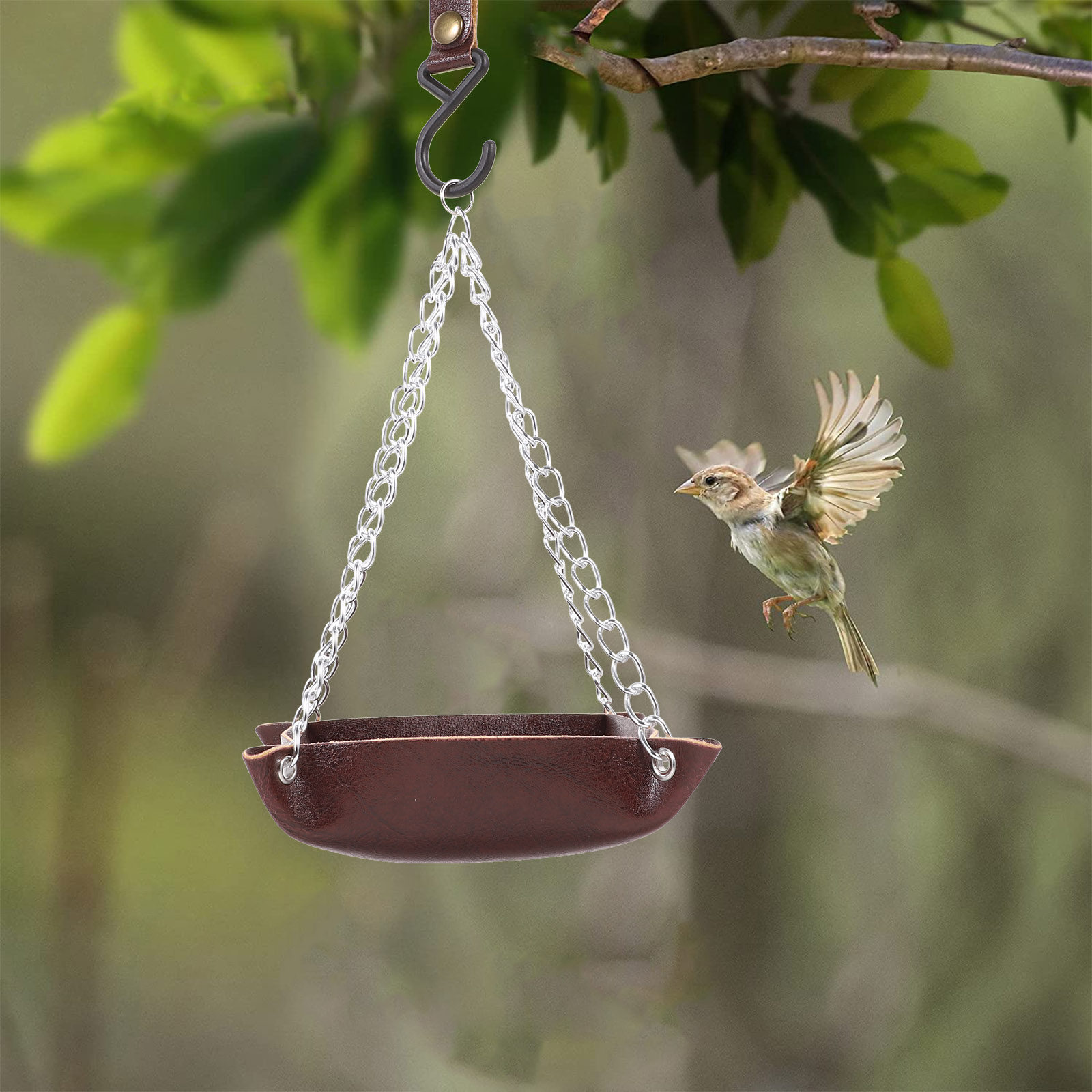 Bird Feeder Transparent Durabl - Pet Feeders 评论和价格